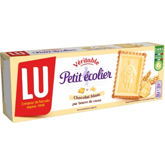  Petit écolier au chocolat blanc Lu