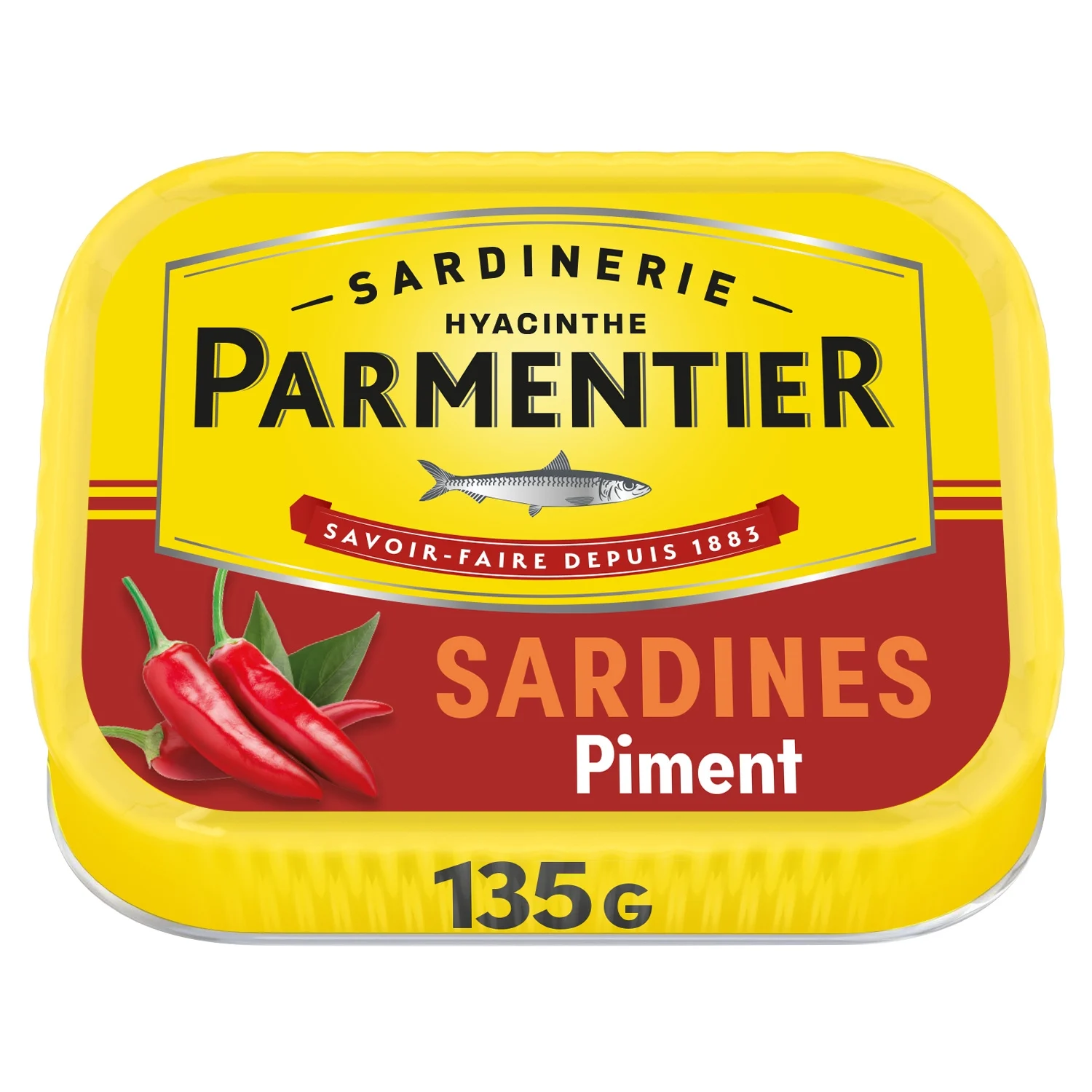 Sardines à l'huile d'olives et piment Parmentier 