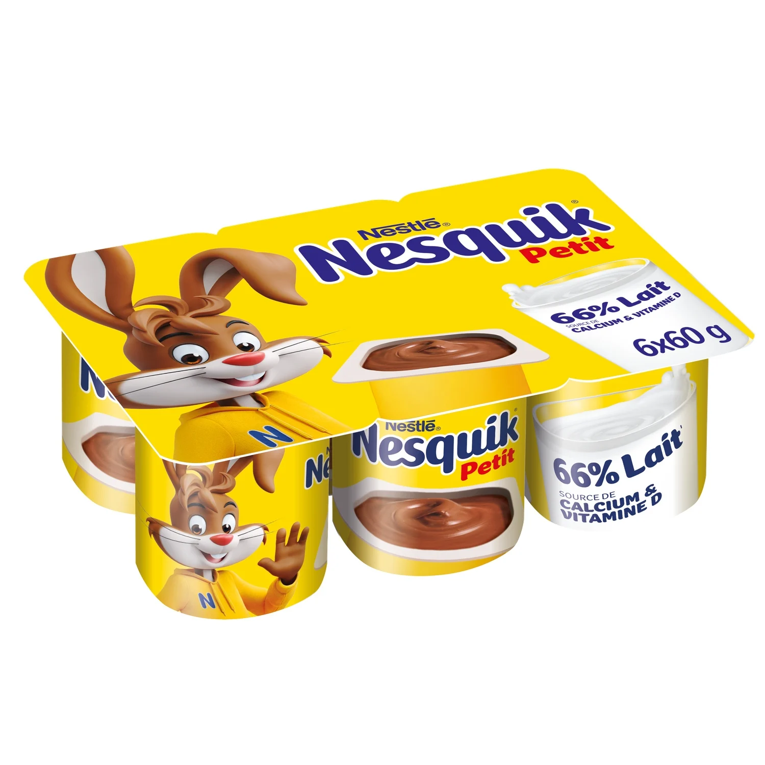 Nesquik chocolate cream dessert