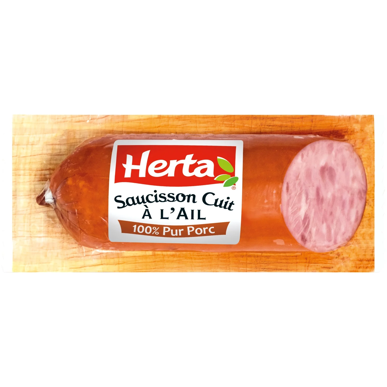 Herta cooked garlic sausage