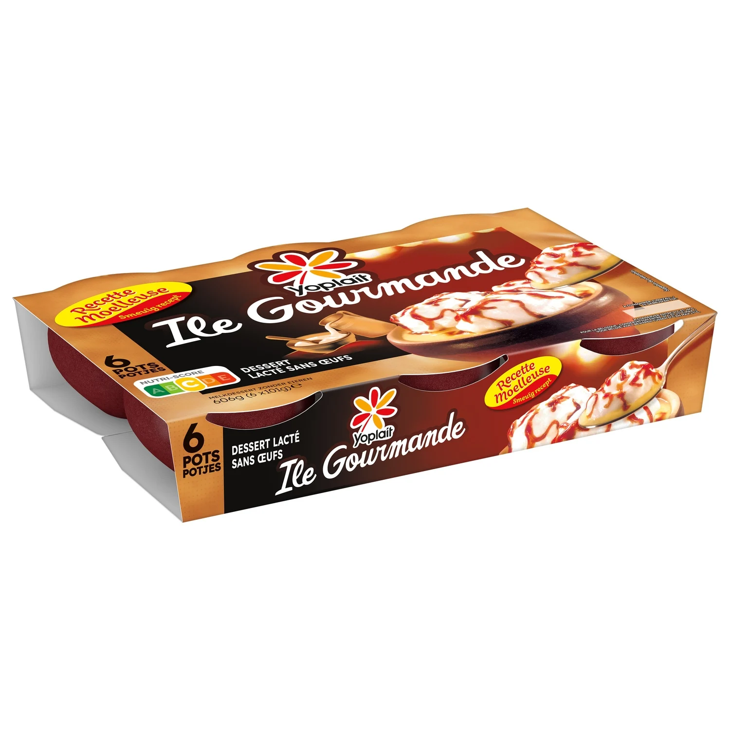 Yoplait Ile Gourmande milk desert