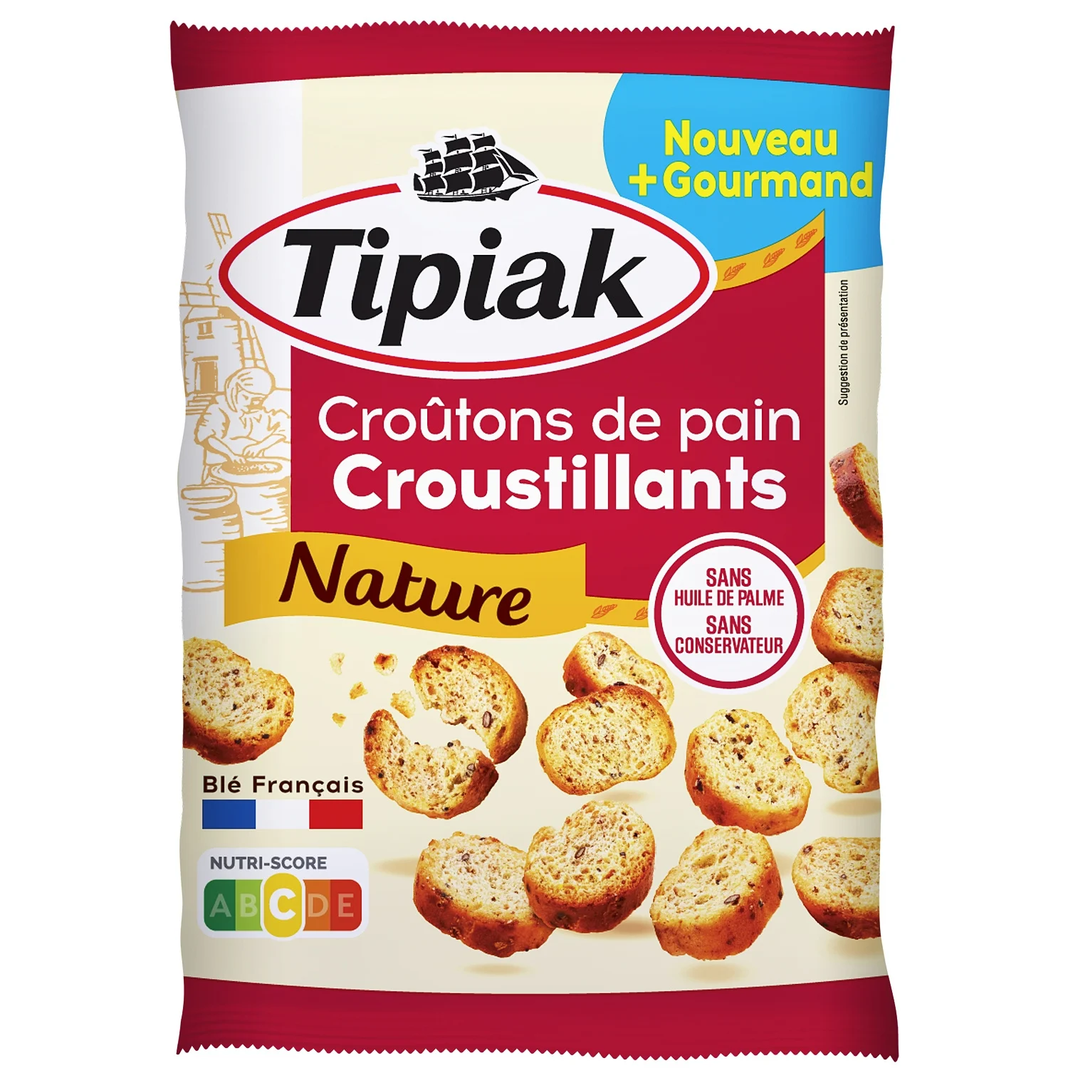 Tipiak crispy bread croutons