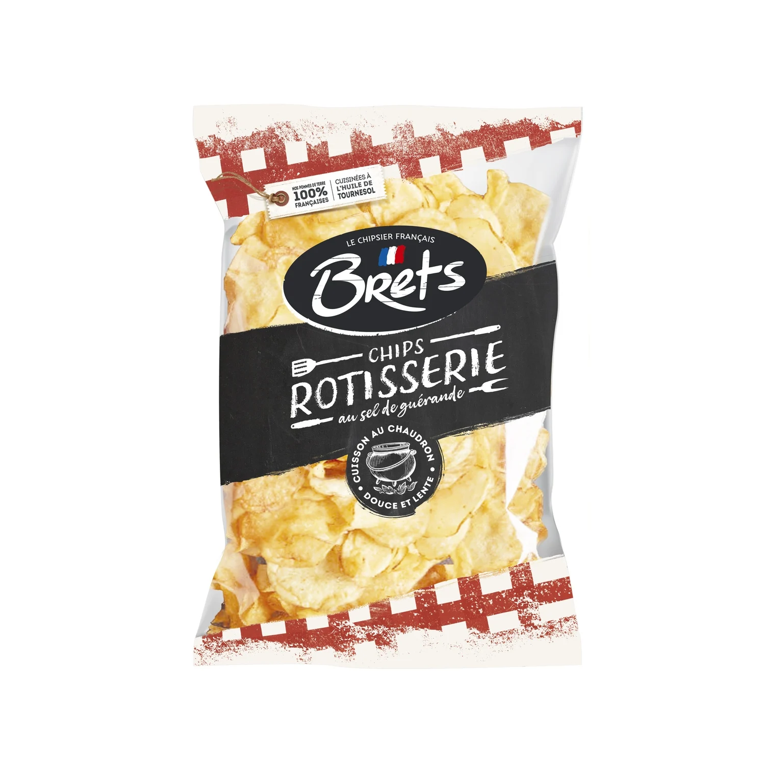 Chips rôtisserie Brets au sel de Guérande 