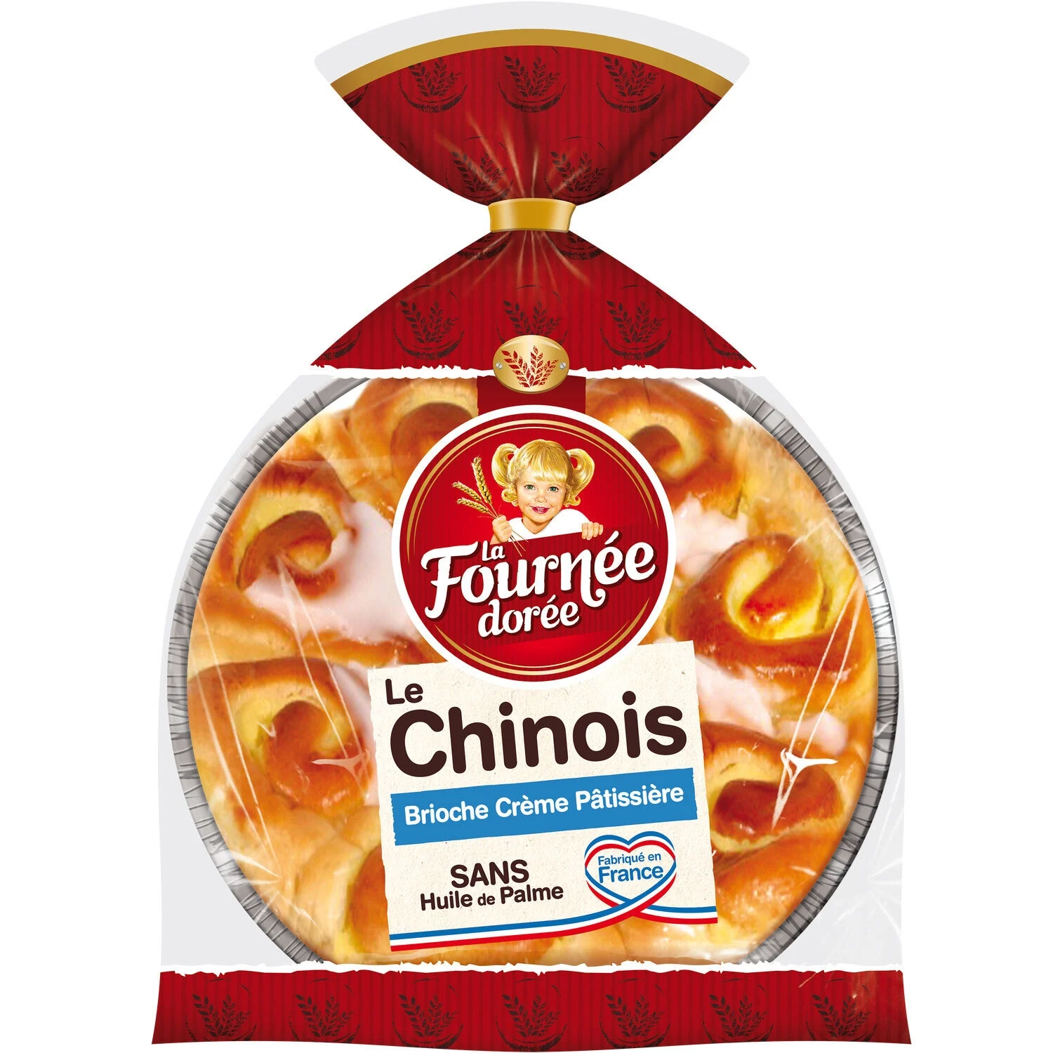 Fournée Dorée brioche à la crème pâtissière