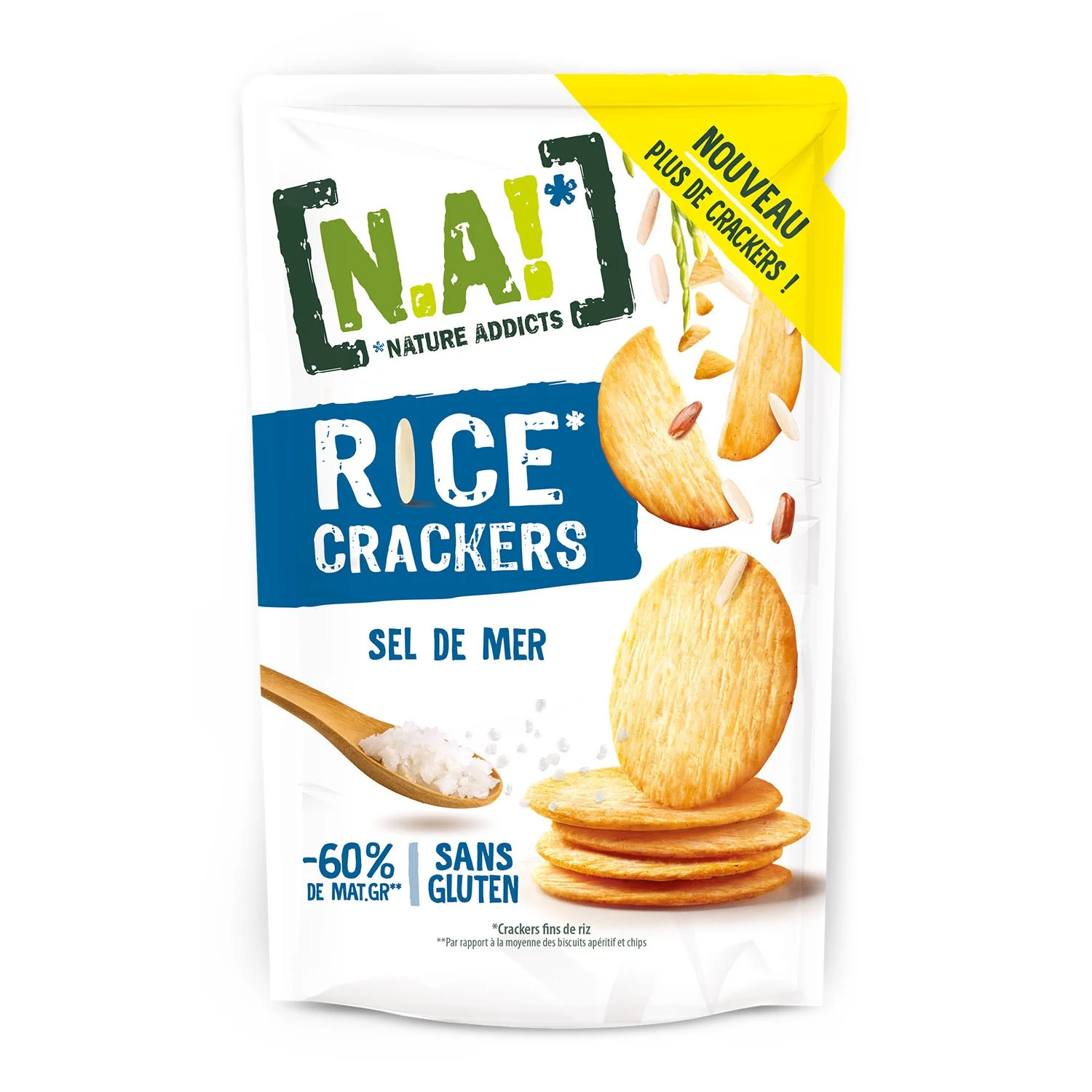 Rice Crackers Finement Salé 