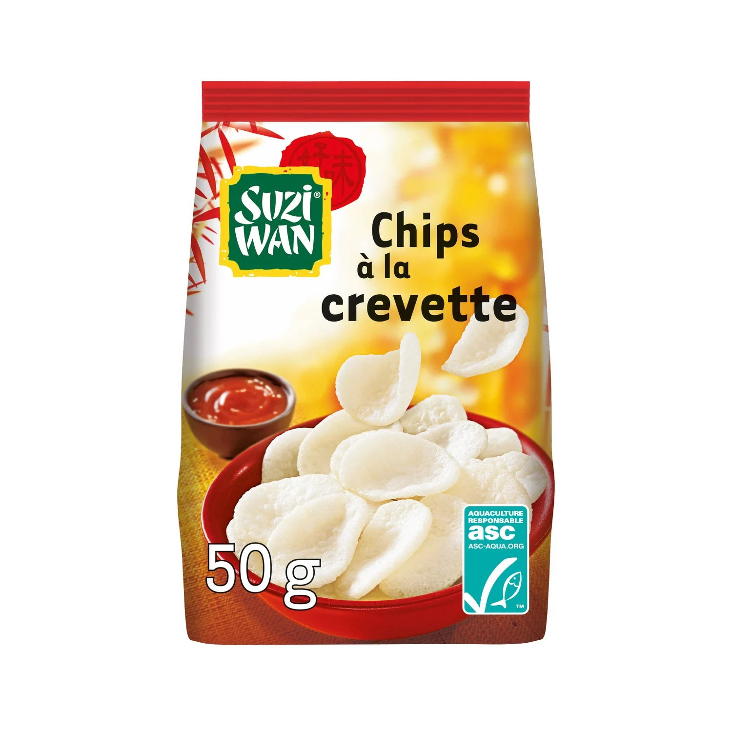 Chips à la crevette Suzi wan 
