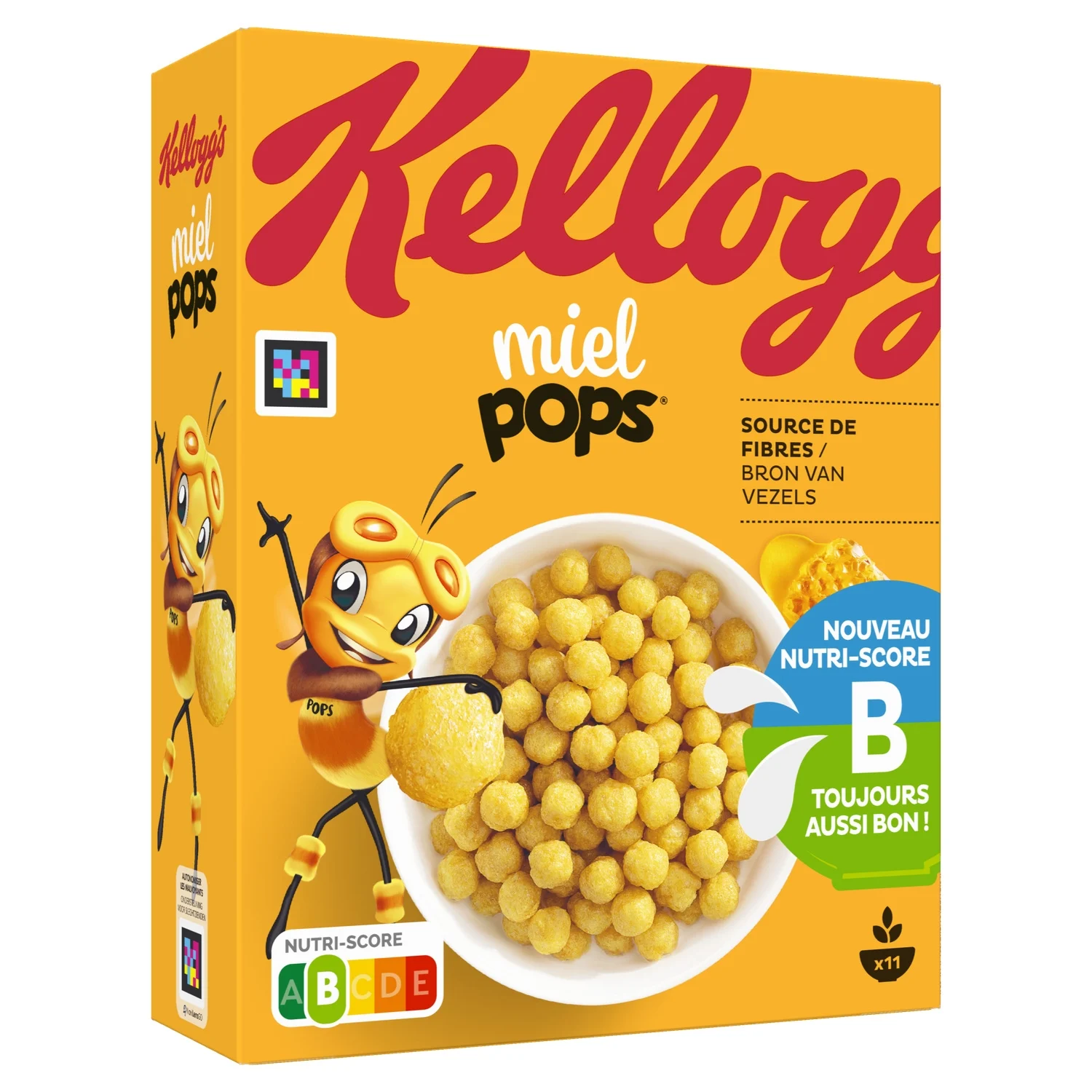 Miel pops céréales Kellogs