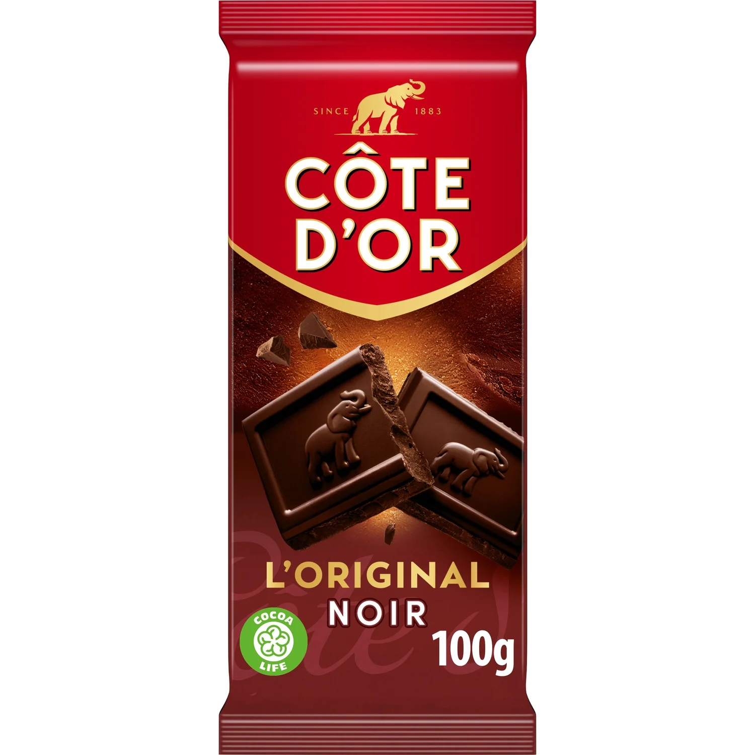 Cote d'Or chocolait noir l'original