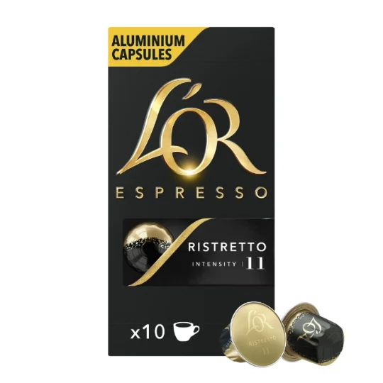 Espresso L'Or Ristretto intensité 11