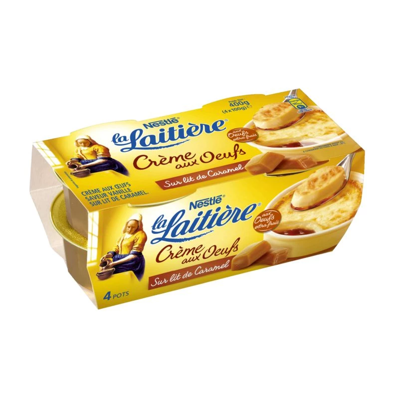 Caramel egg cream La laitière