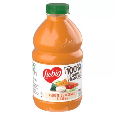 Velouté de légumes et crème Liebig 