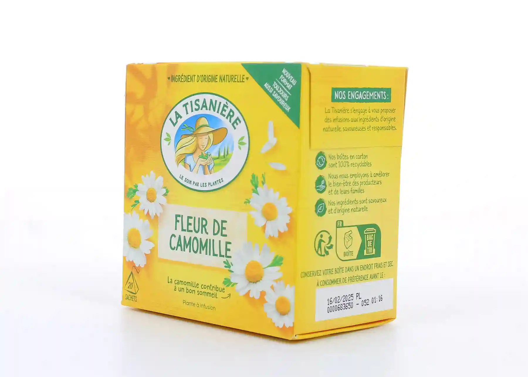 Infusion fleur de camomille La Tisaniere