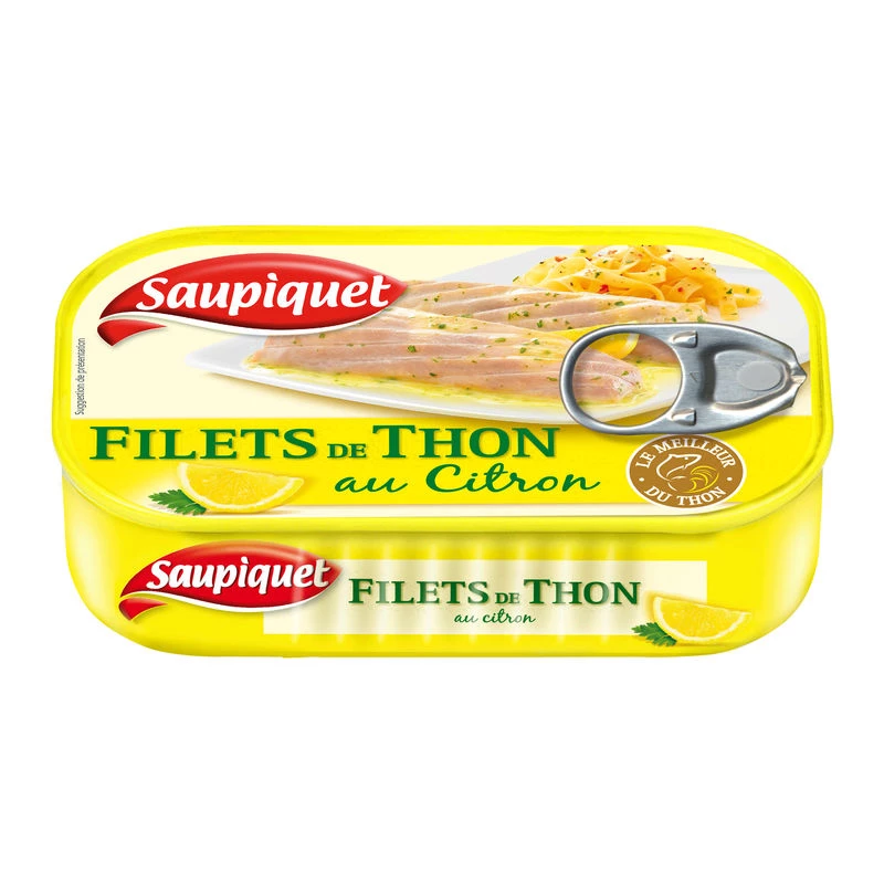 Filet de thon Saupiquet au citron
