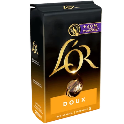 L'Or espresso Cafe moulu doux
