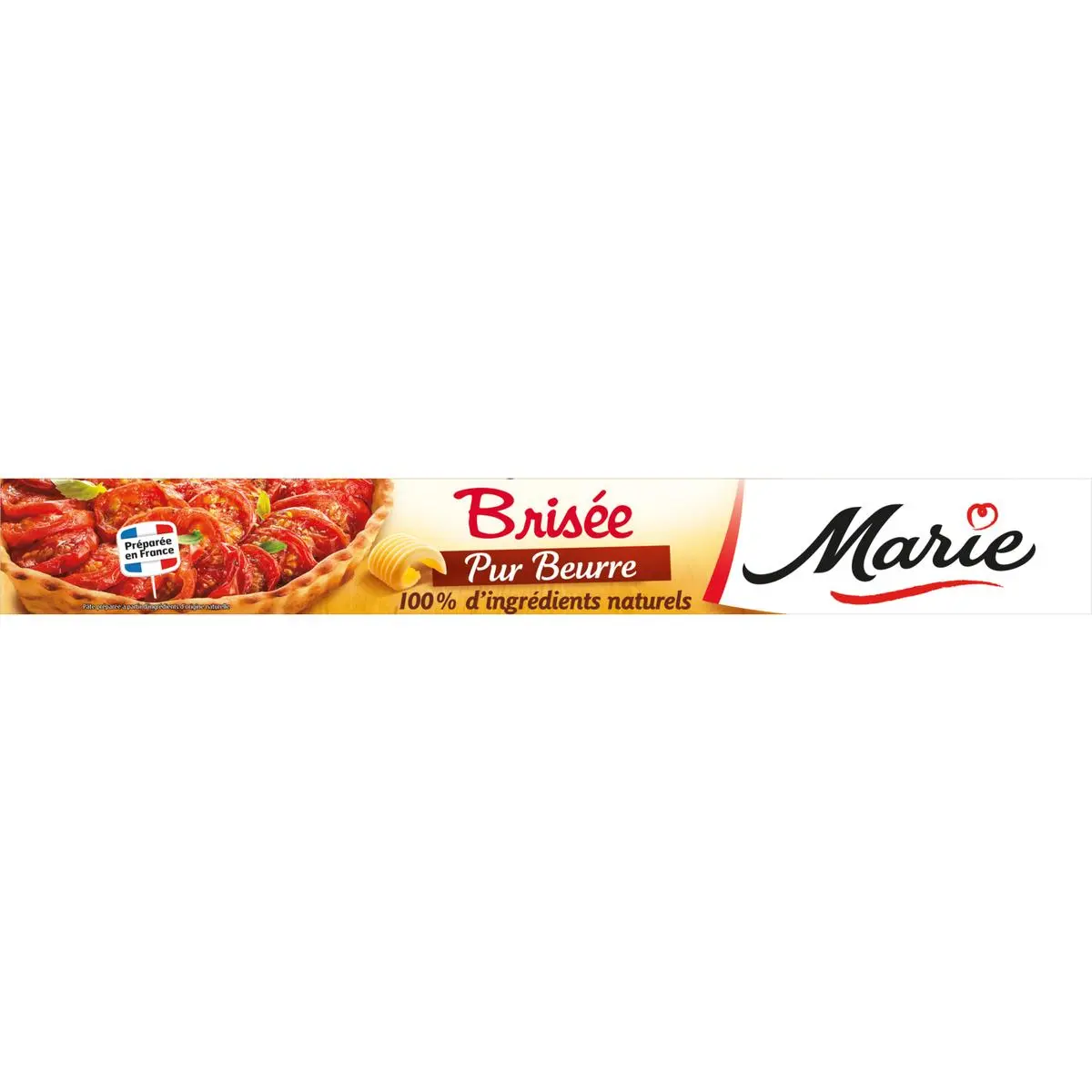 Pâte à tarte brisée pur beurre Marie 