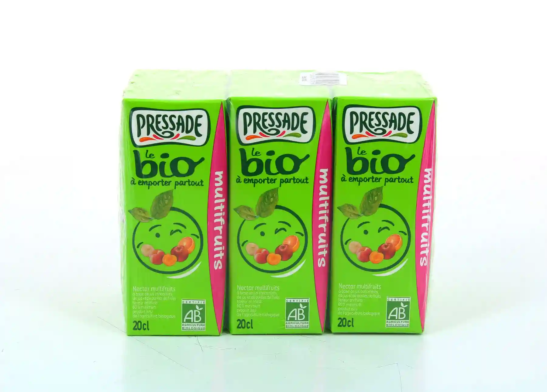 Organic Multifruit Juice Pressade 6*20Cl