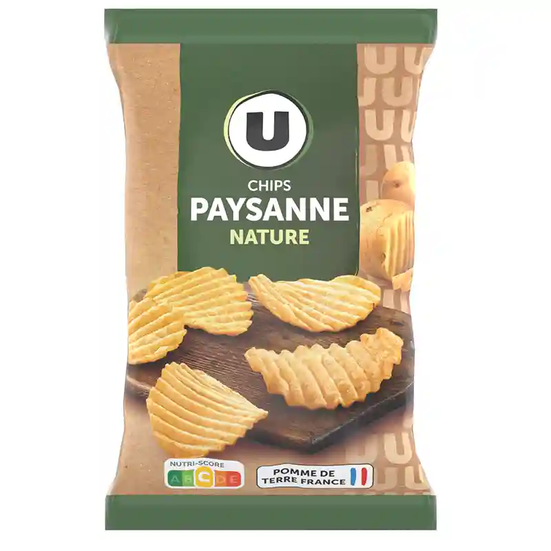 Chips paysanne nature U