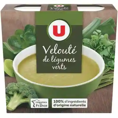 Velouté de légumes verts U