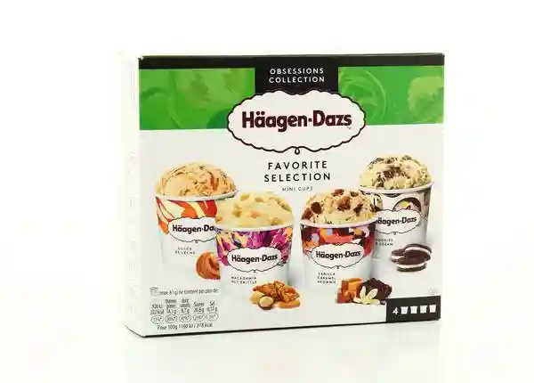 Crème glacée sélection favorite Häagen-Dazs