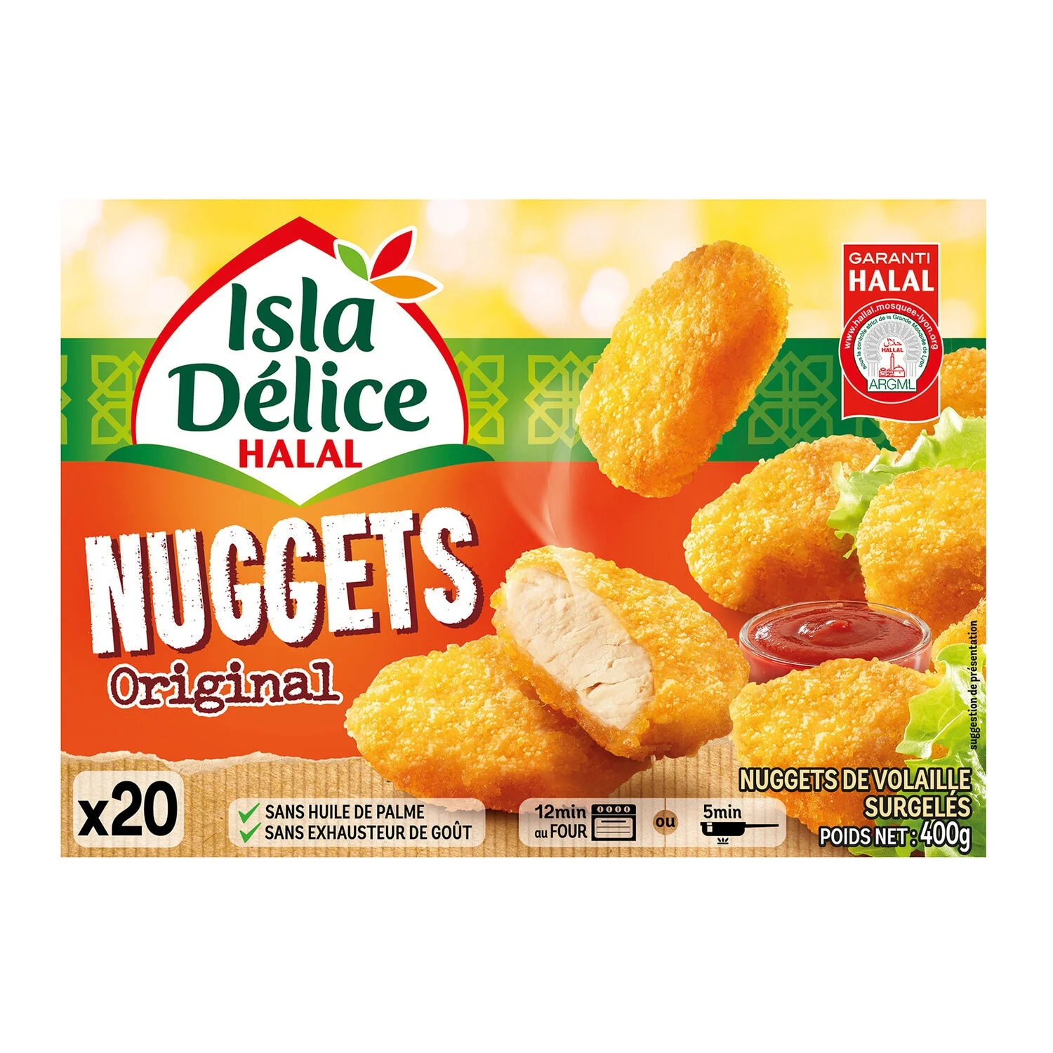 Isla Délice Halal Poultry Nuggets