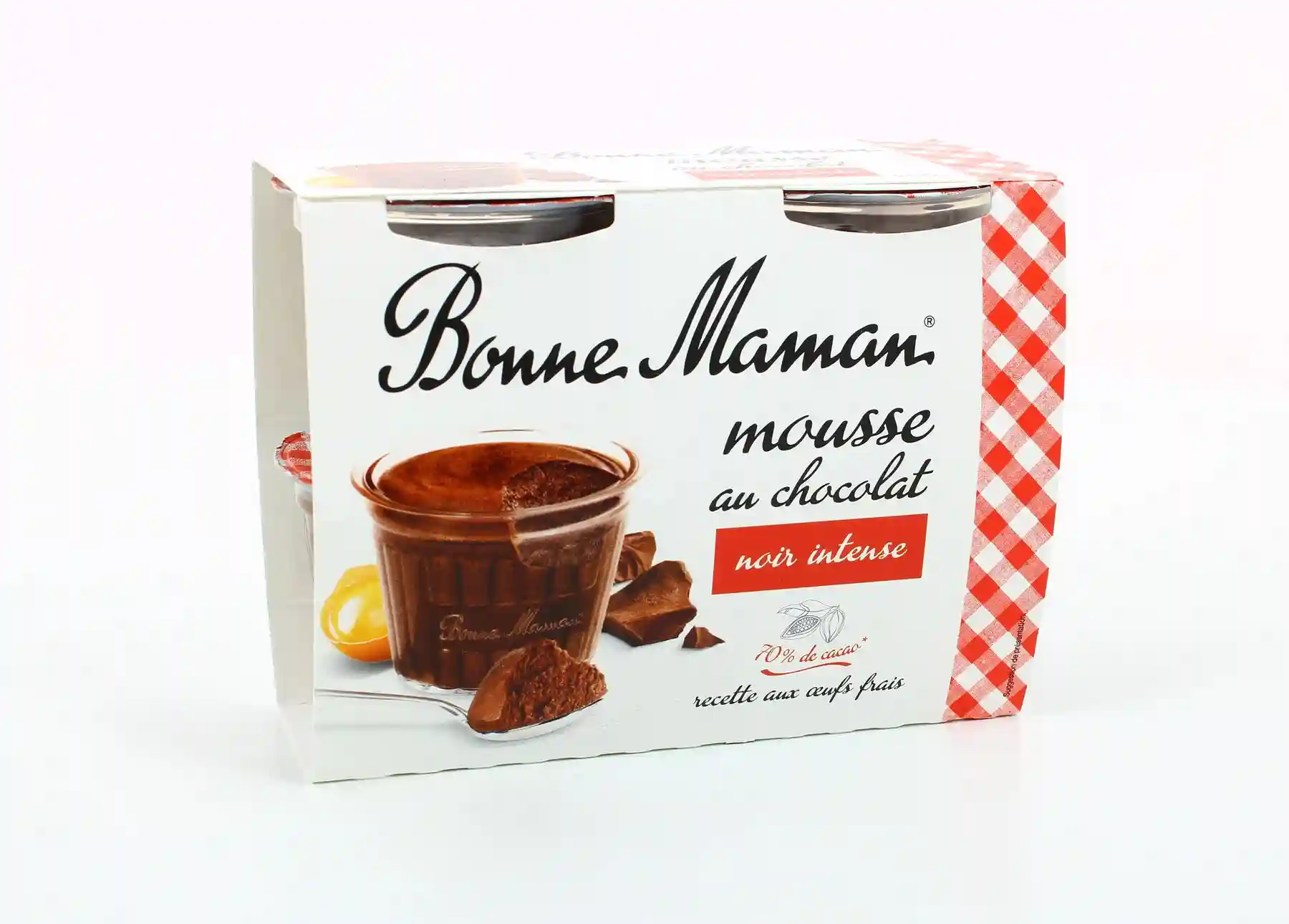 Bonne Maman intense dark chocolate mousse
