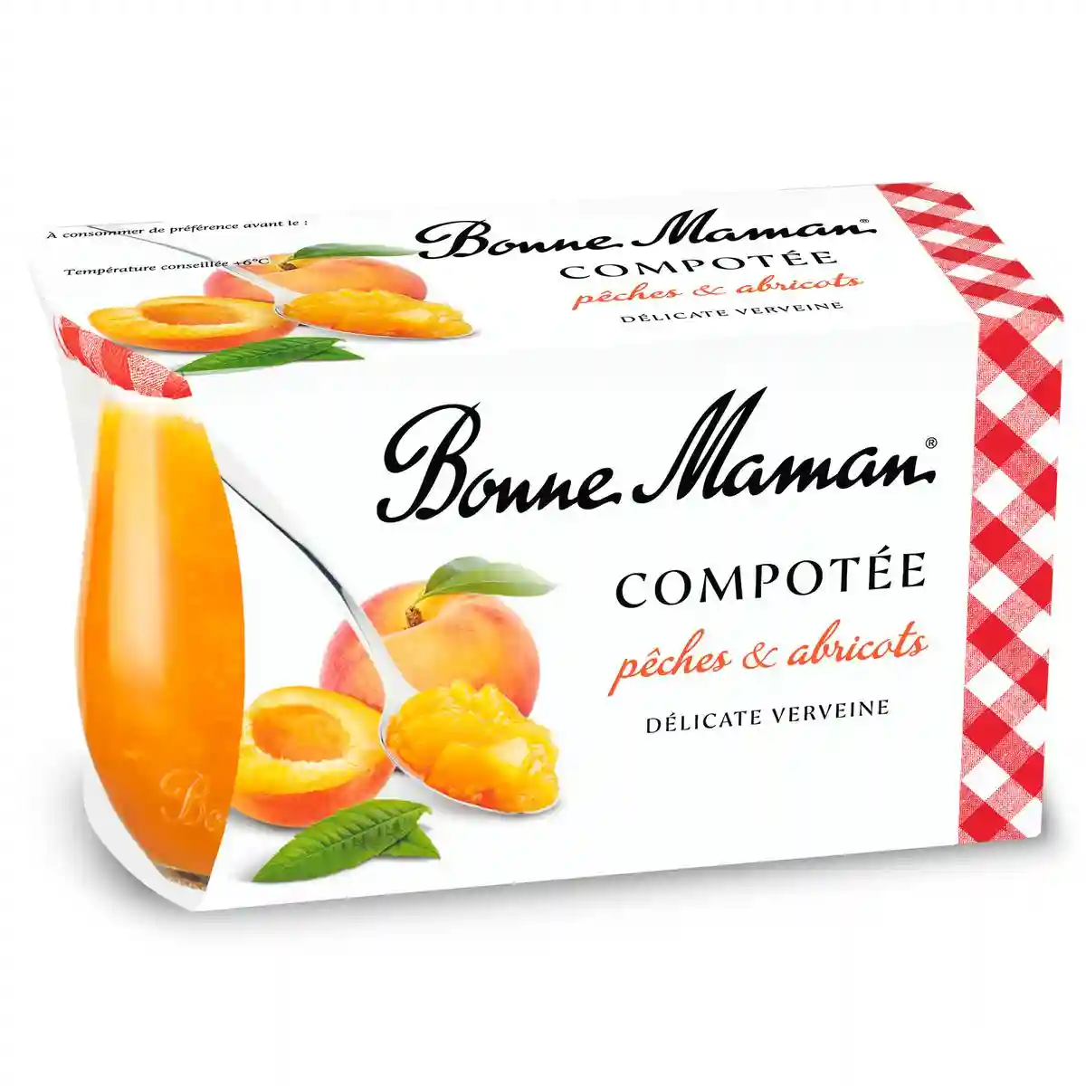 Bonne maman peach & apricot compote