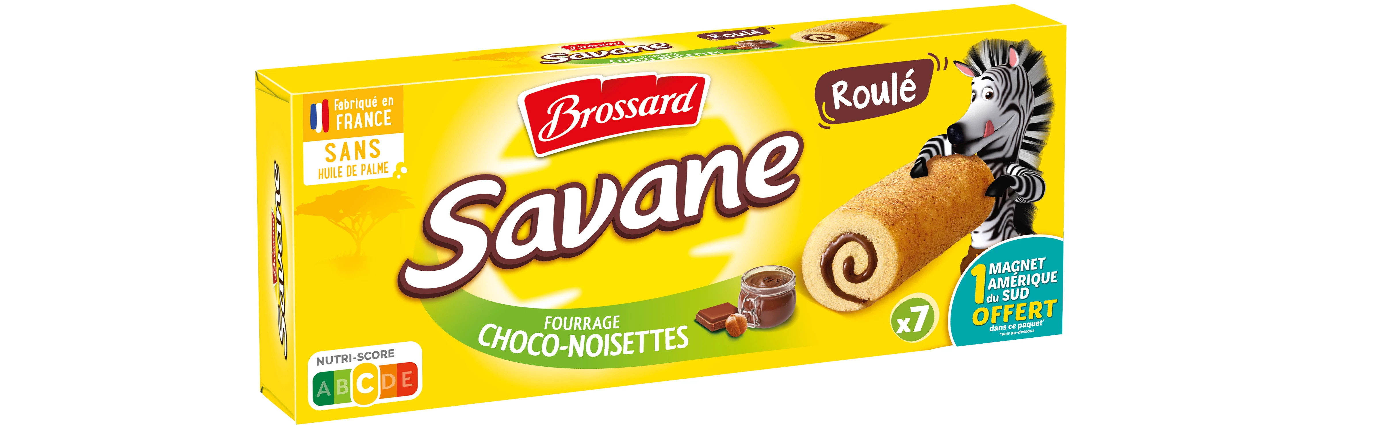Savane roulé choco noisettes Brossard 