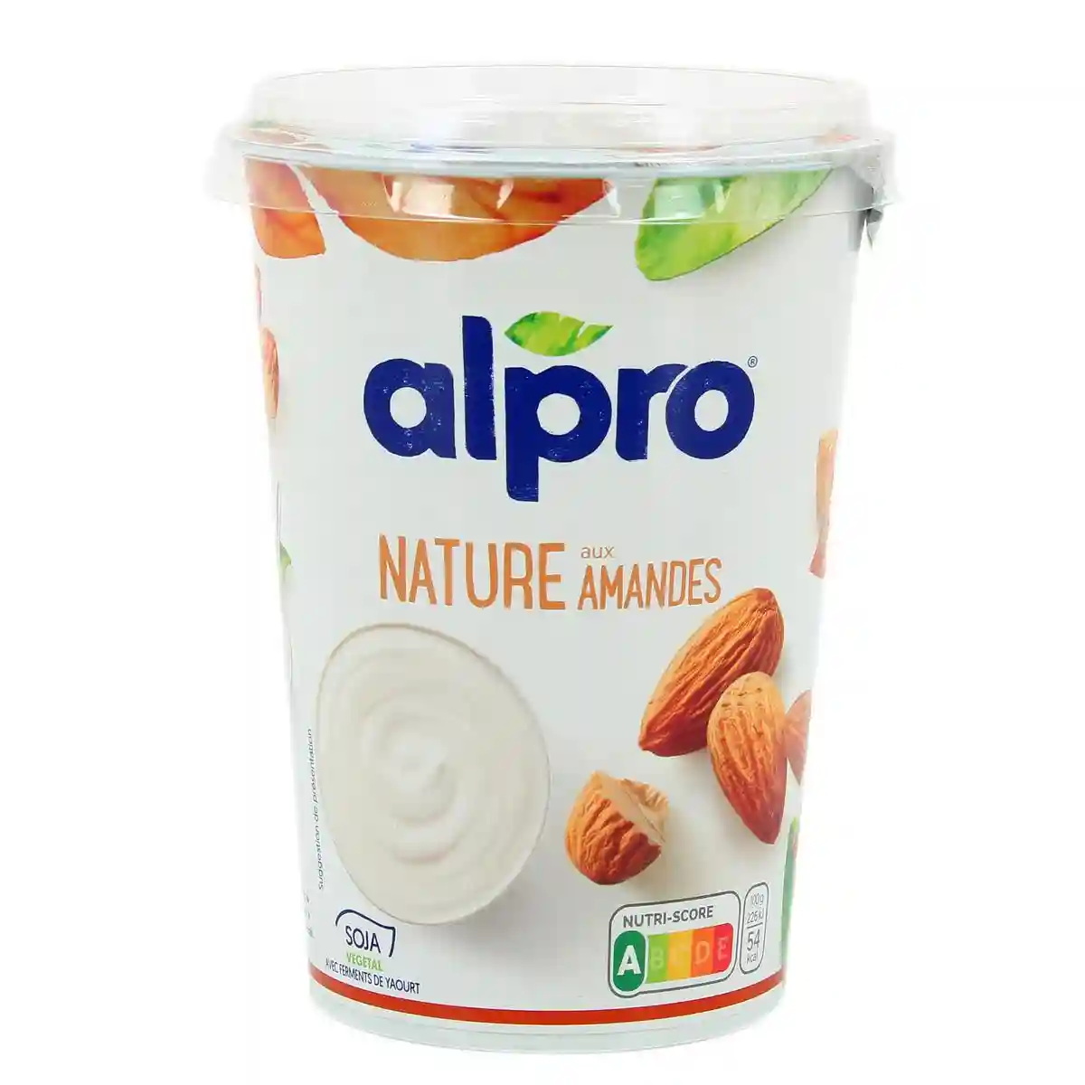 Alpro plant-based soy and almond dessert