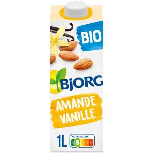 Bjorg Organic vanilla almond milk