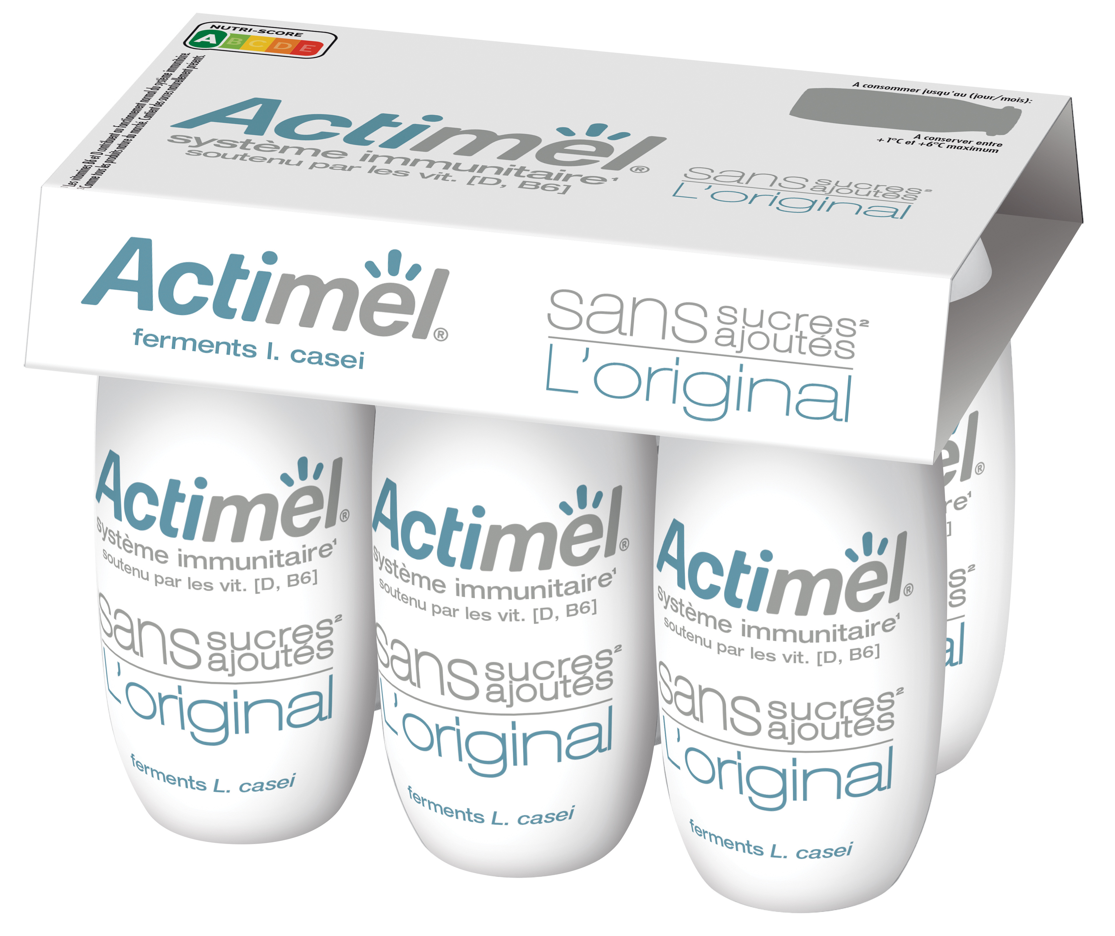 Actimel plain with no added sugar