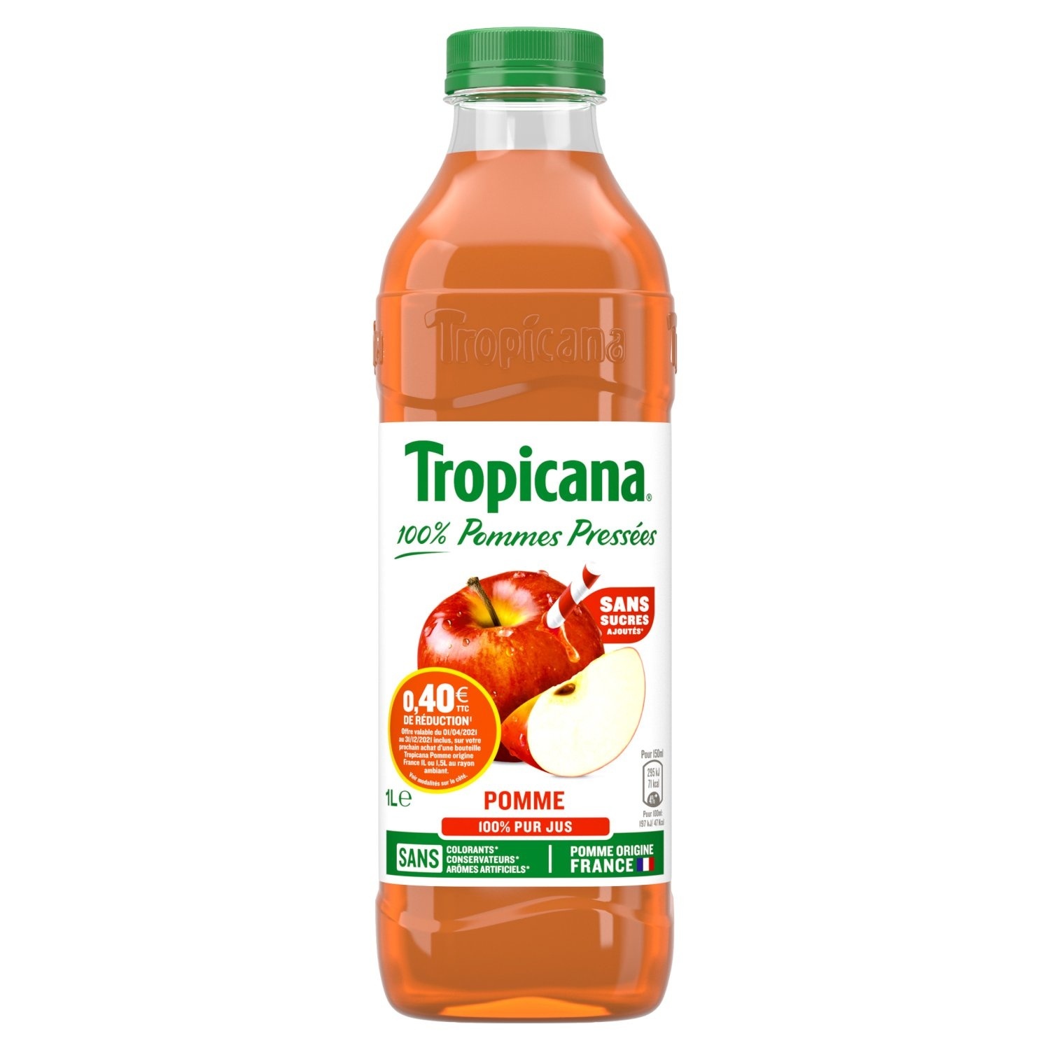 Tropicana apple juice from France 1 L