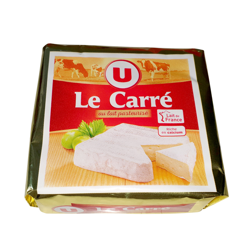 Le Carré U pasteurized milk cheese