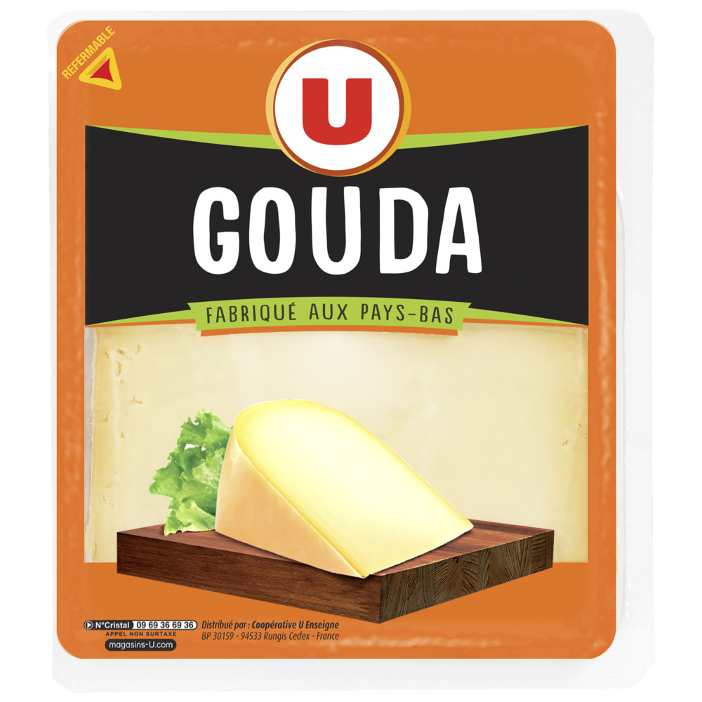 Gouda with pasteurized milk U