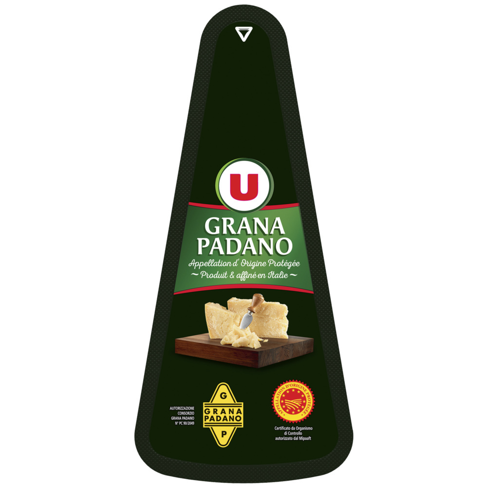 Grana Padano PDO with raw milk U