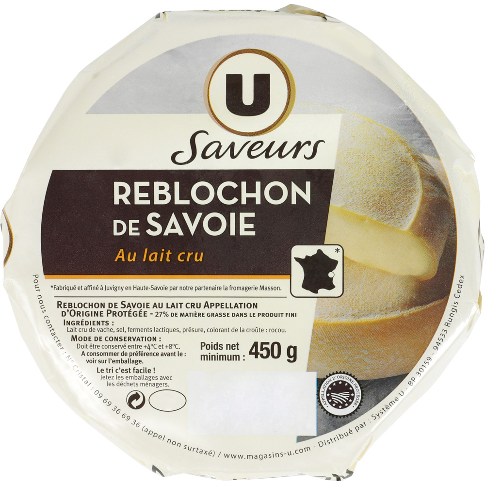 Raw-milk Savoy Reblochon U