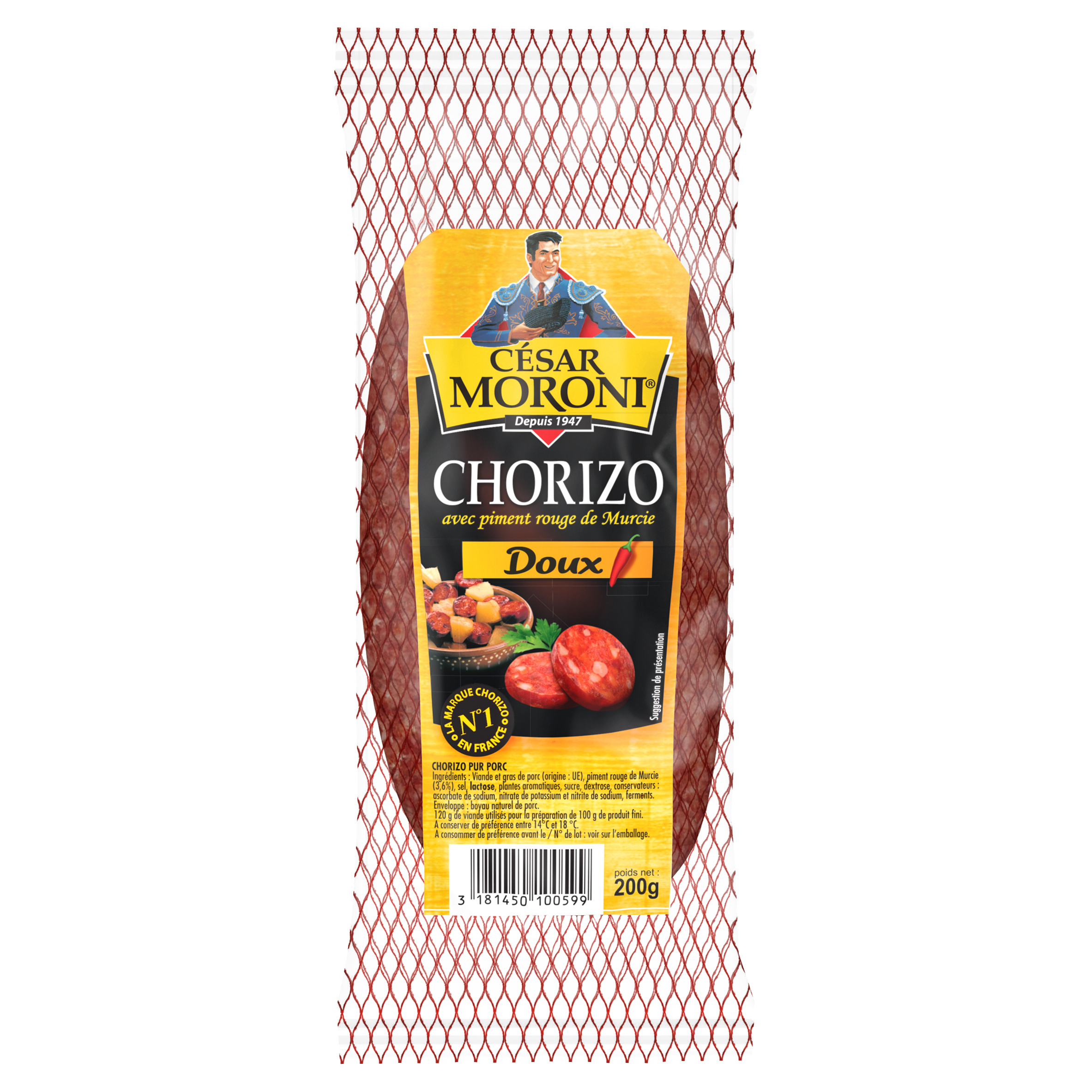 Cesar Moroni sweet chorizo