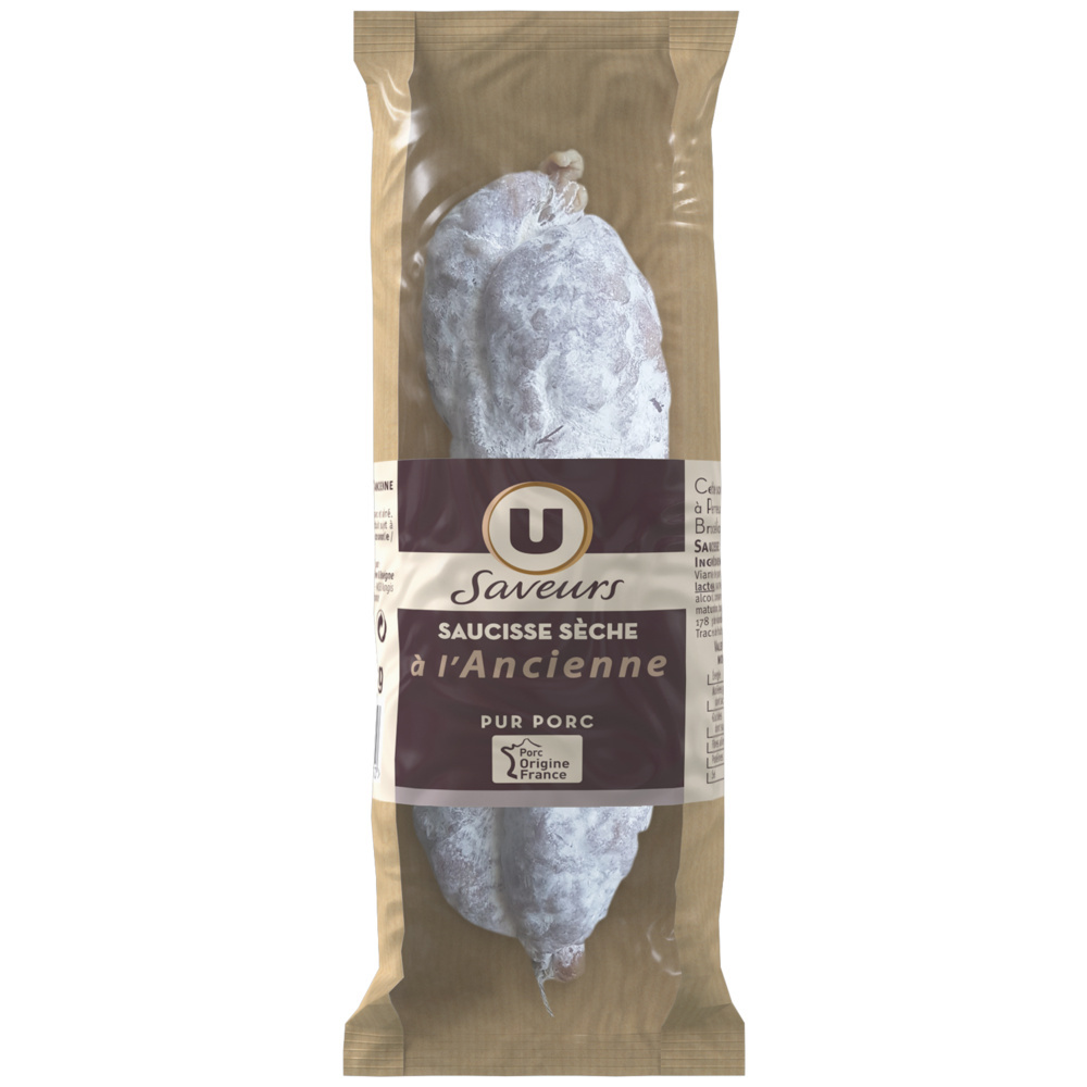 Old-fashioned pork dry sausage U