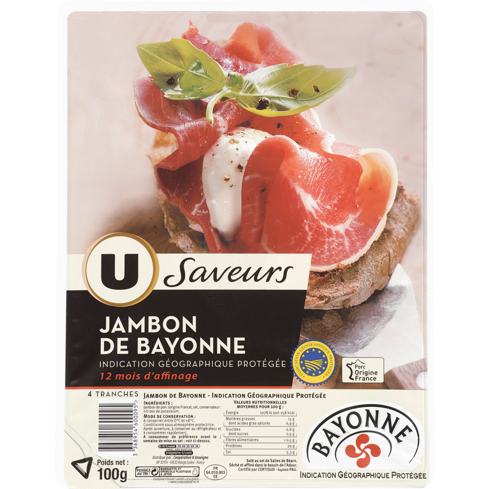 Bayonne Ham 12 months maturing U