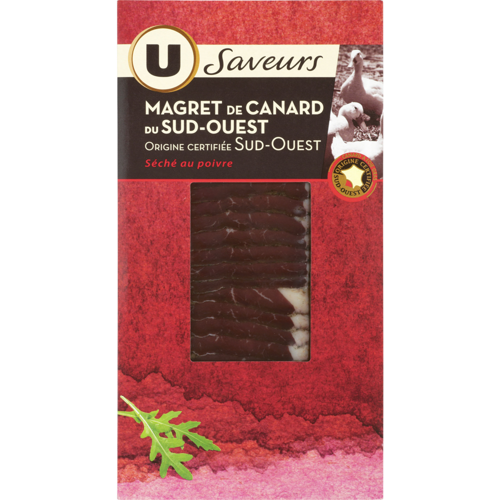 Pepper-cured duck breast U Saveurs