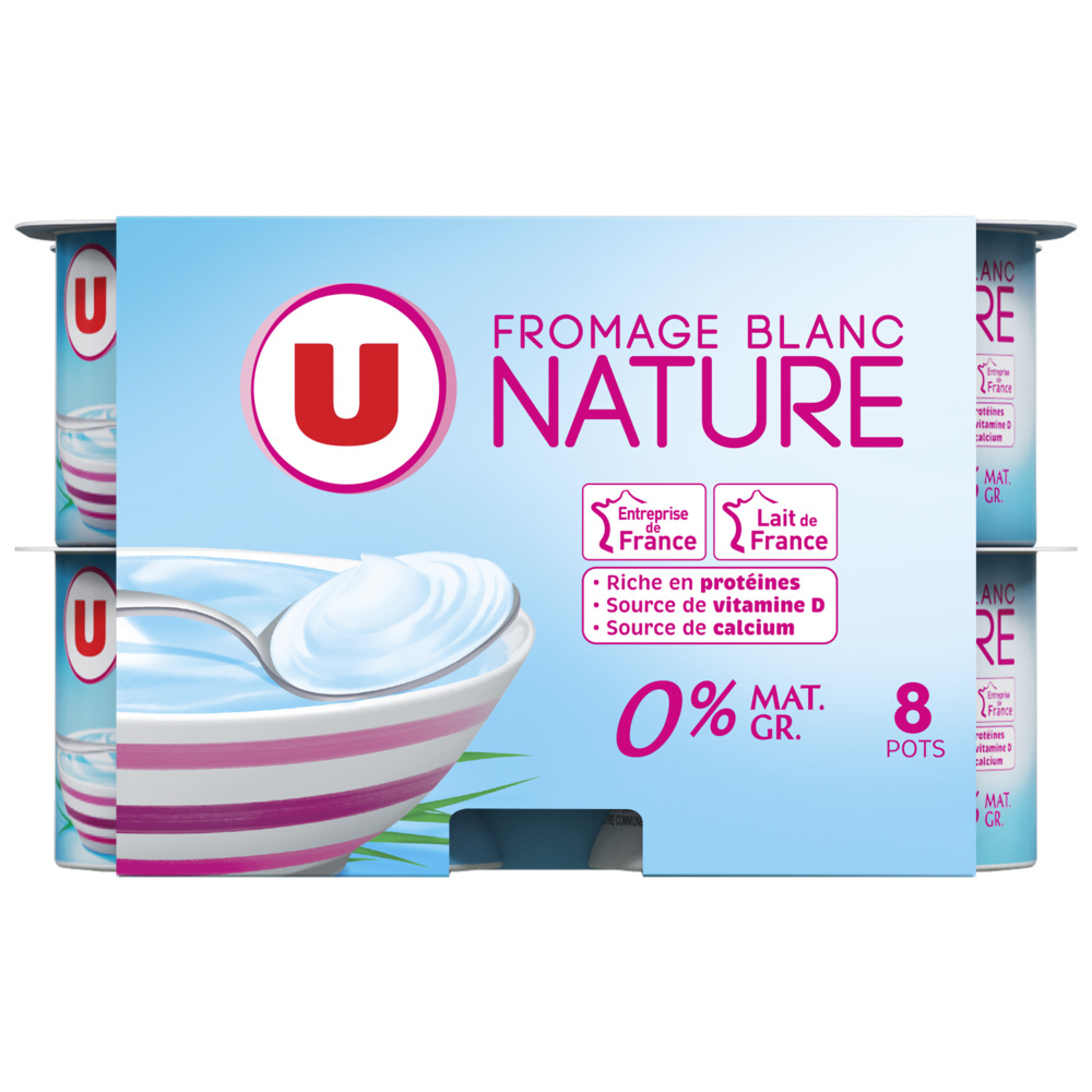 Plain cottage cheese 0%MG