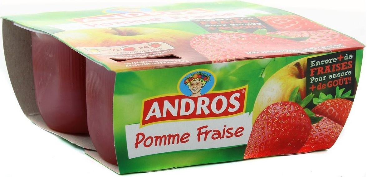 Andros strawberry apple compote