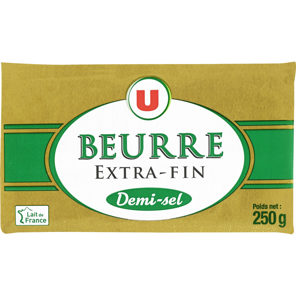 Butter extra fine semi-salted U