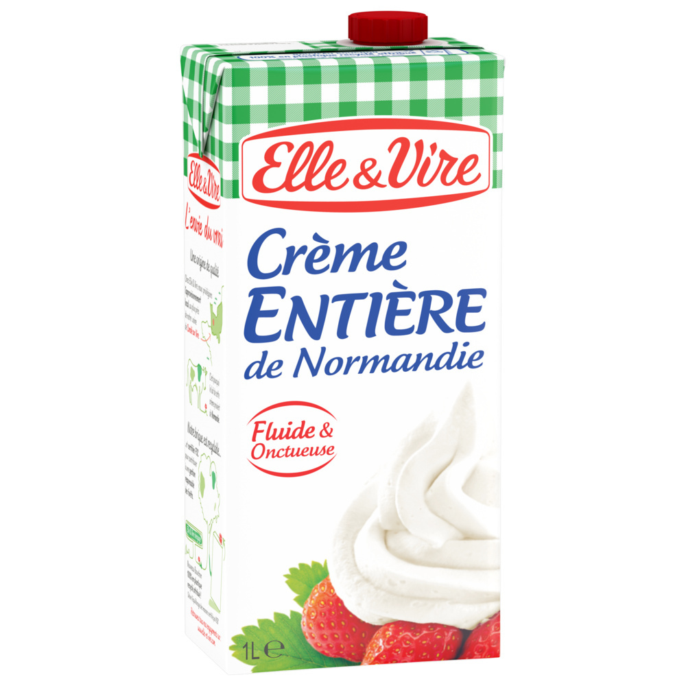 Elle & Vire Full Cream Milk From Normandy 30% MG 1L