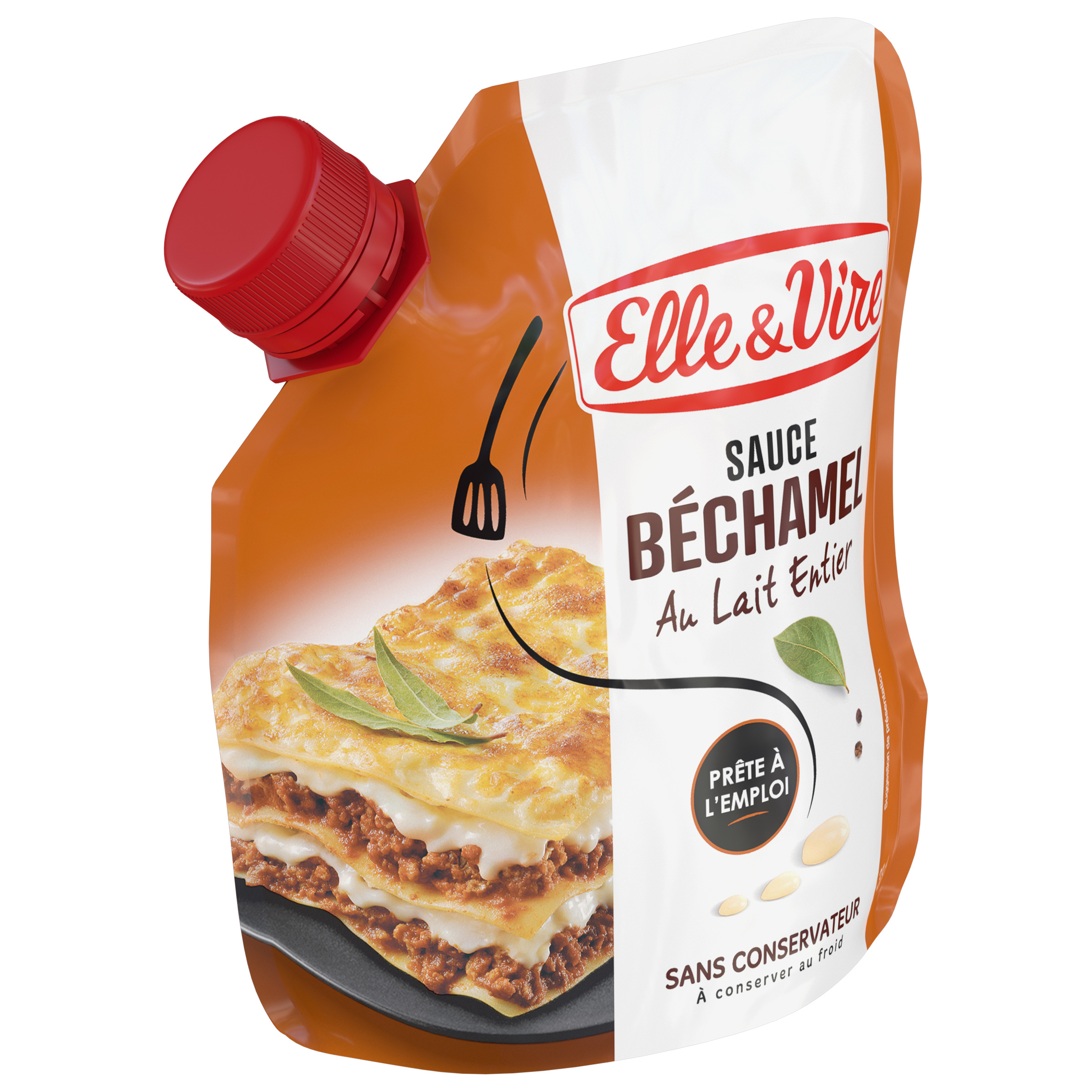 Elle & vire sauce bechamel pocket 33cl