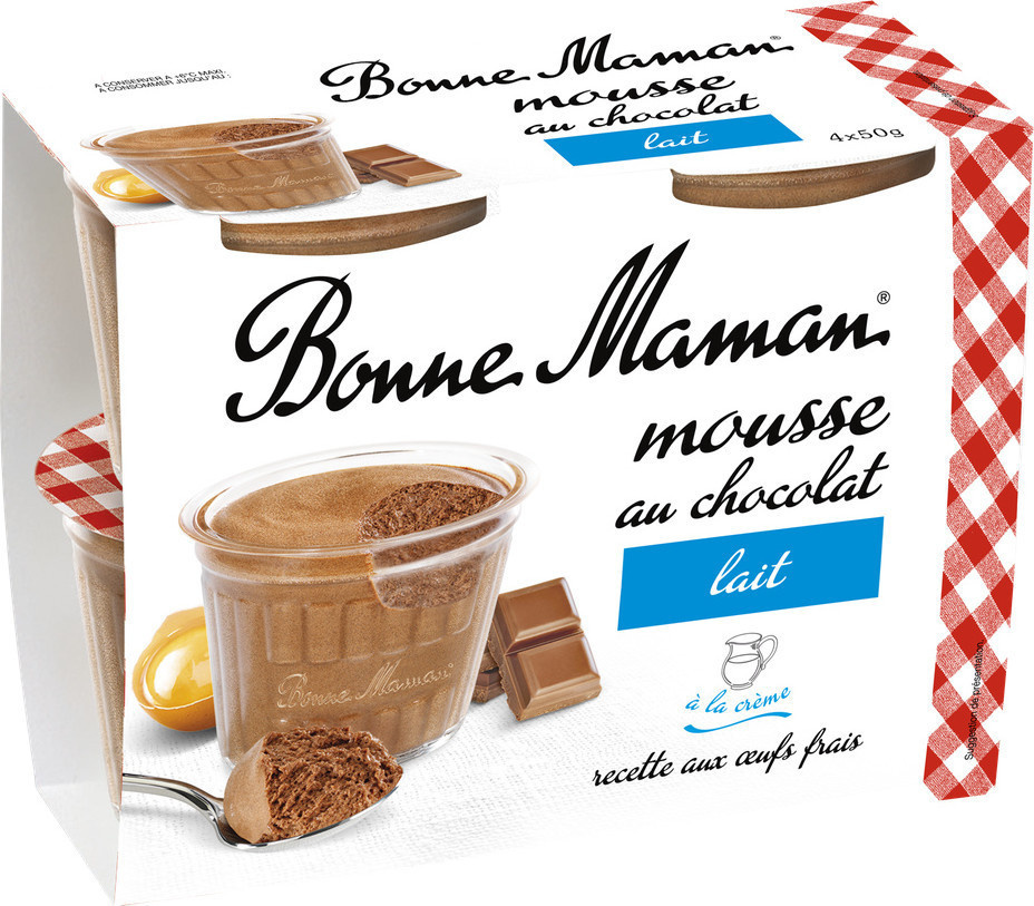 Bonne Maman milk chocolate mousse