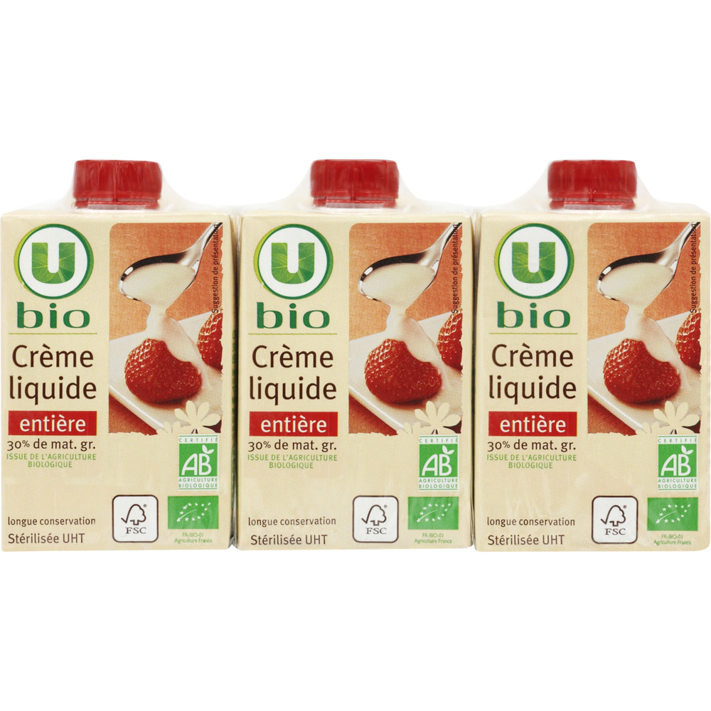 Full cream liquid U 3*20cl