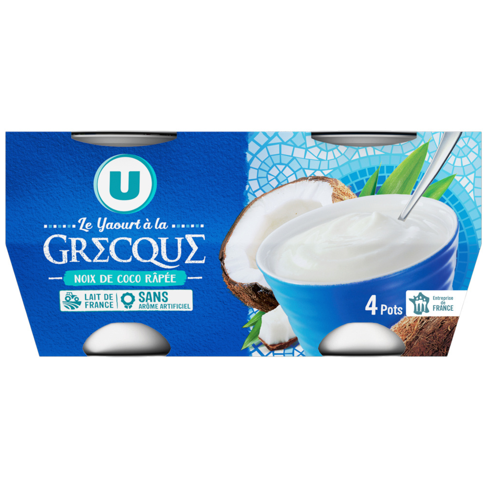 Greek coconut yogurt U