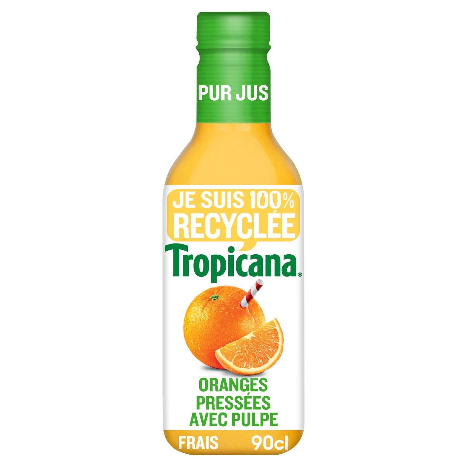Tropicana squeezed orange juice with pulp