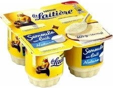 La Laitière plain milk semolina desserts