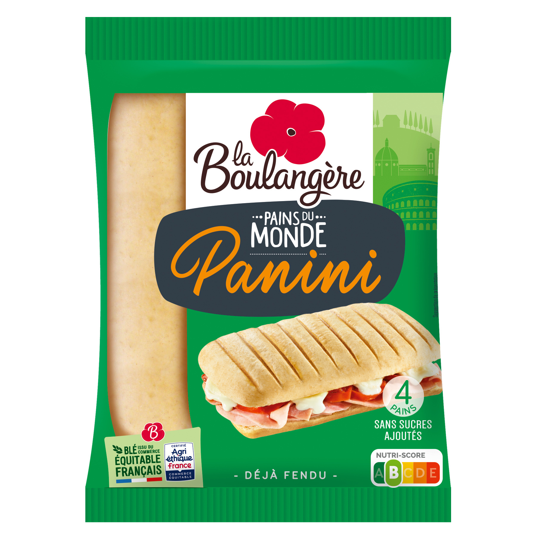 La Boulangere Panini Bread